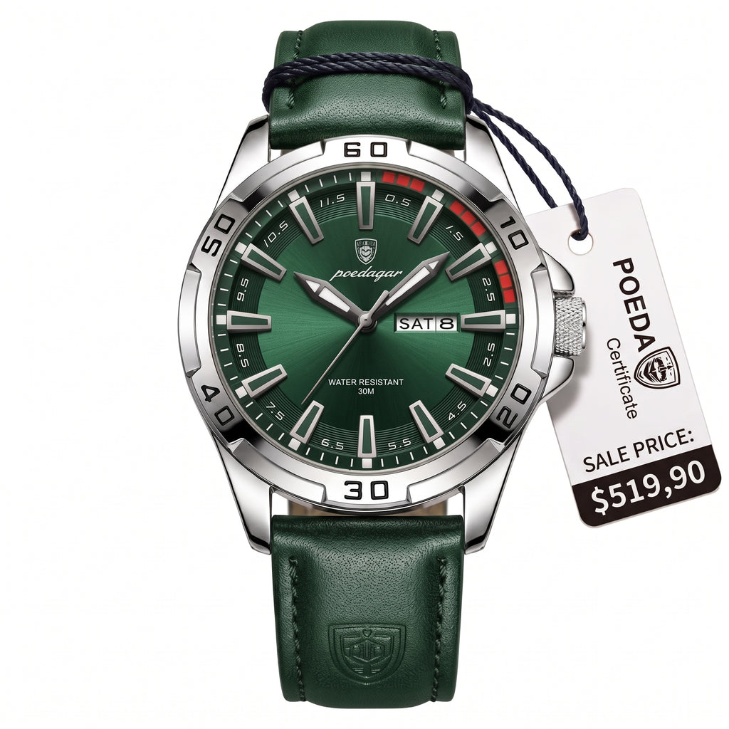 POEDAGAR SILVER GREEN