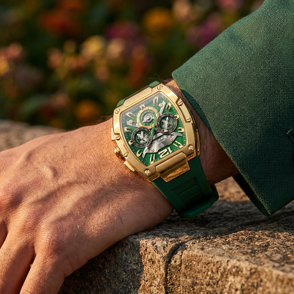 POEDAGAR 9051 SPORT GREEN & GOLD