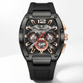 POEDAGAR 9051 SPORT NIGHT EDITION BLACK & SILVER